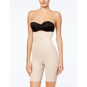 Miraclesuit Extra Firm Tummy Control High Waist Thigh Slimmer Shapewear Sz M